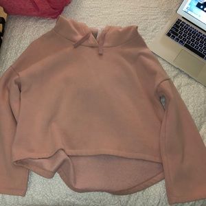 fabletics cropped workout hoodie